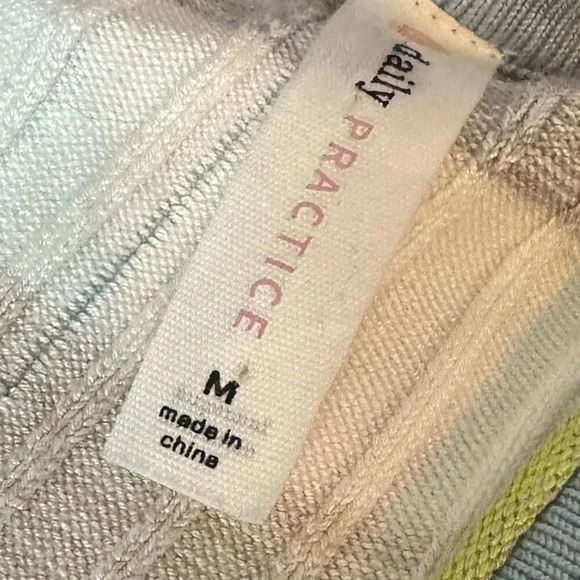 Daily Practice by Anthropologie Tuvalu Dress Striped Sweater Size Medium Women's - Picture 10 of 10